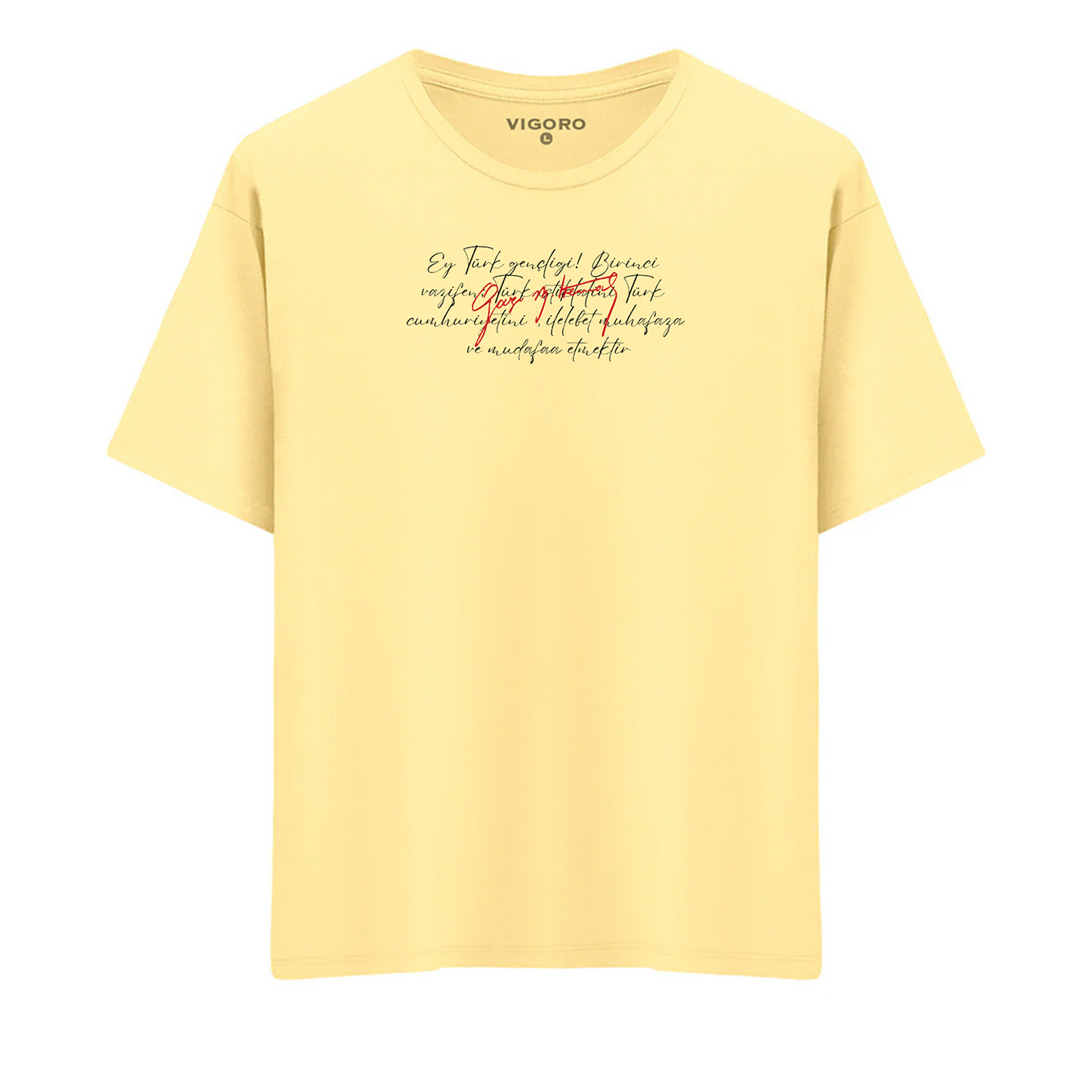 Gençliğe Hitabe Oversize T-Shirt