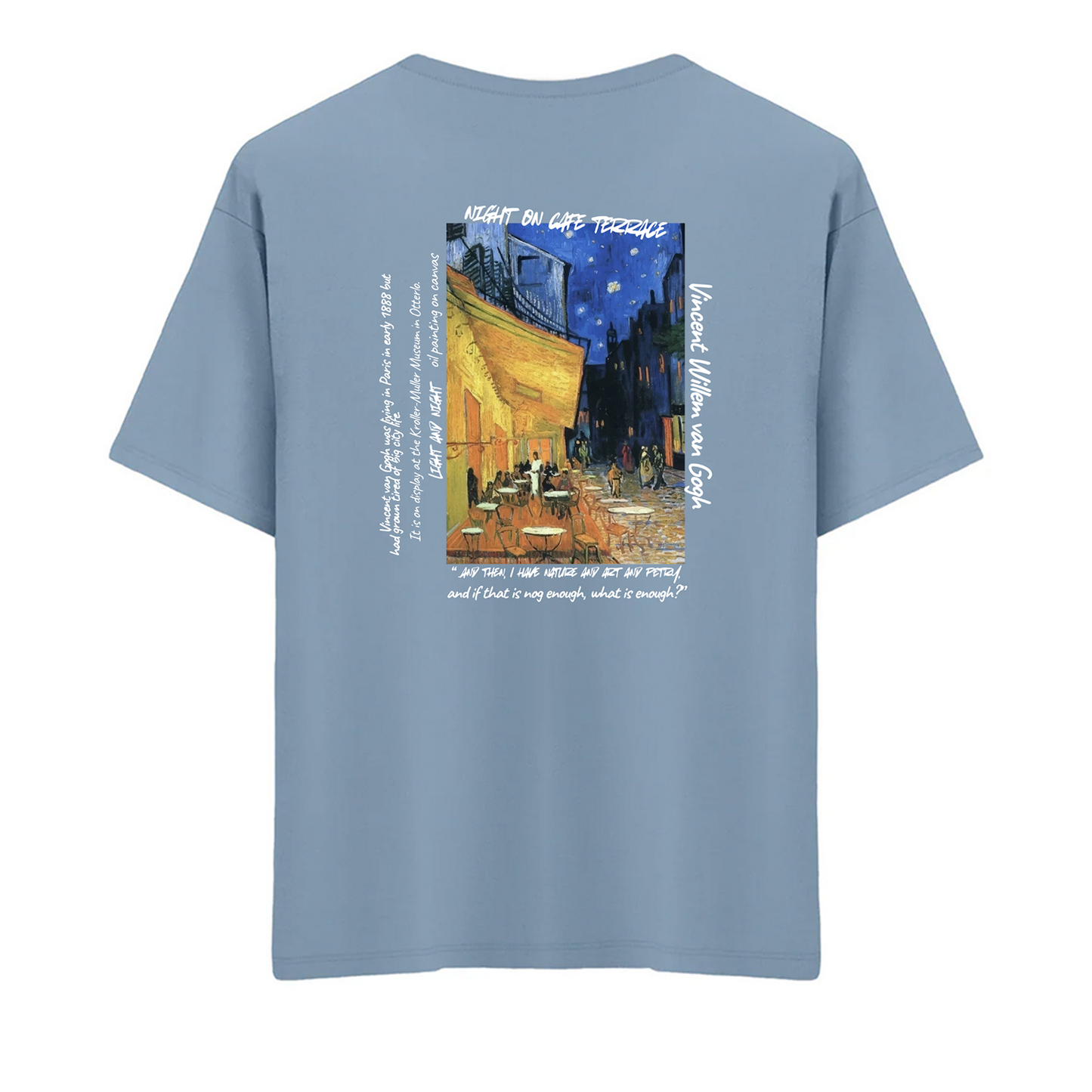 Night on Cafe Terrace Regular Fit T-Shirt