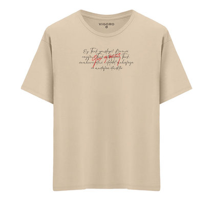 Gençliğe Hitabe Regular Fit T-Shirt