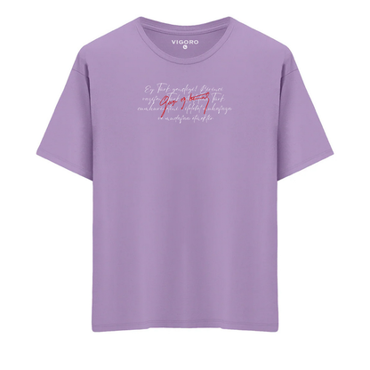 Gençliğe Hitabe Oversize T-Shirt