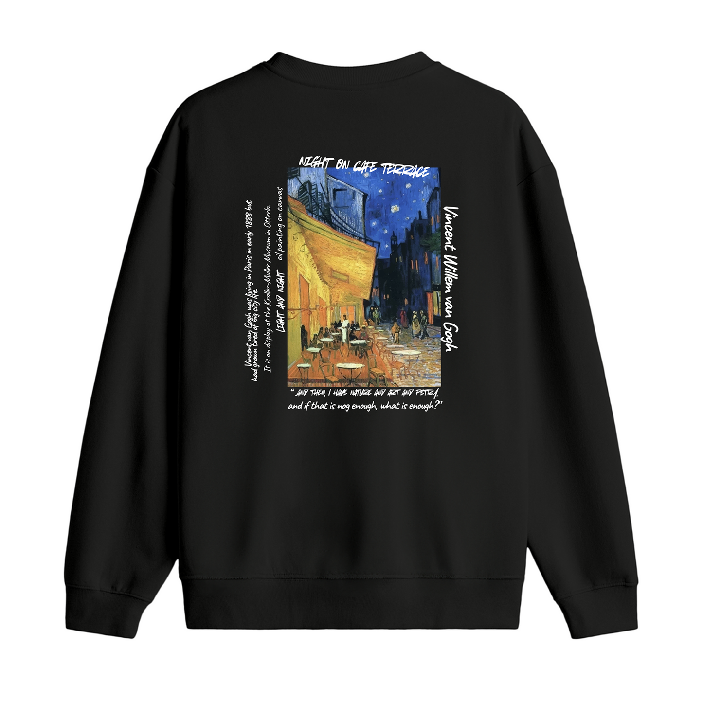 Night on Cafe Terrace Premium Sweatshirt