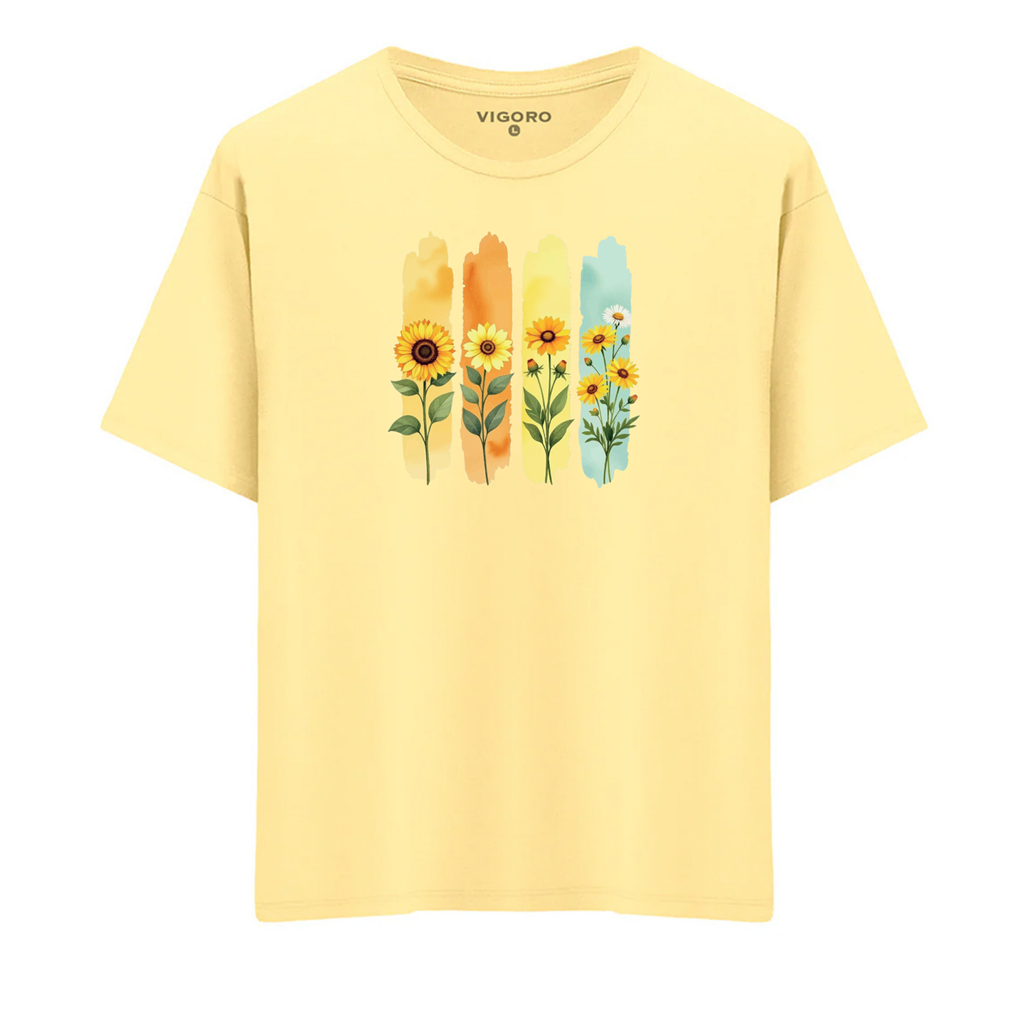 Bloemen Oversize T-Shirt