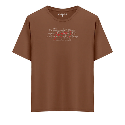 Gençliğe Hitabe Oversize T-Shirt
