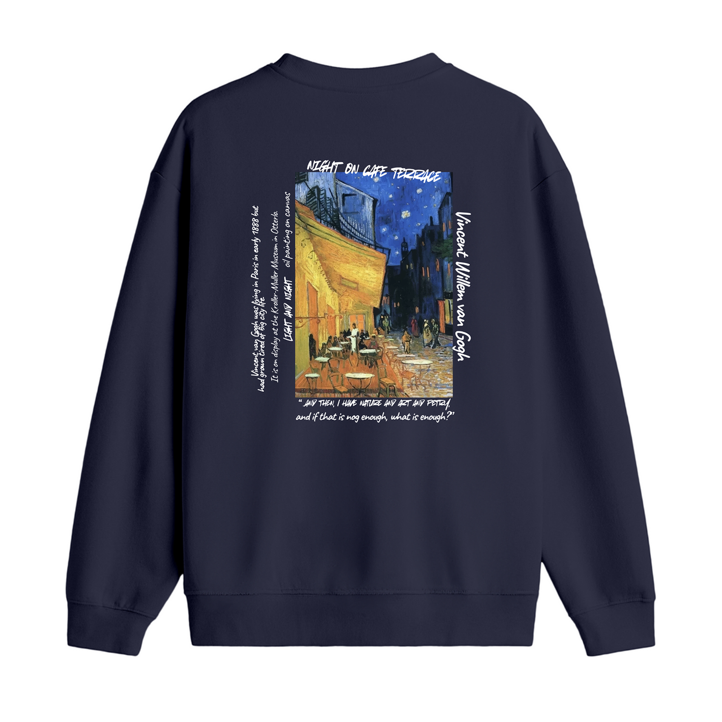 Night on Cafe Terrace Premium Sweatshirt