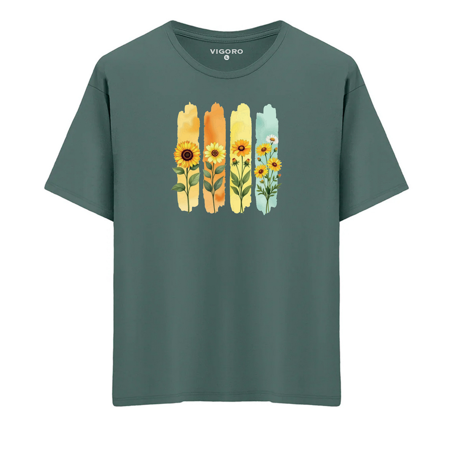 Bloemen Regular Fit T-Shirt