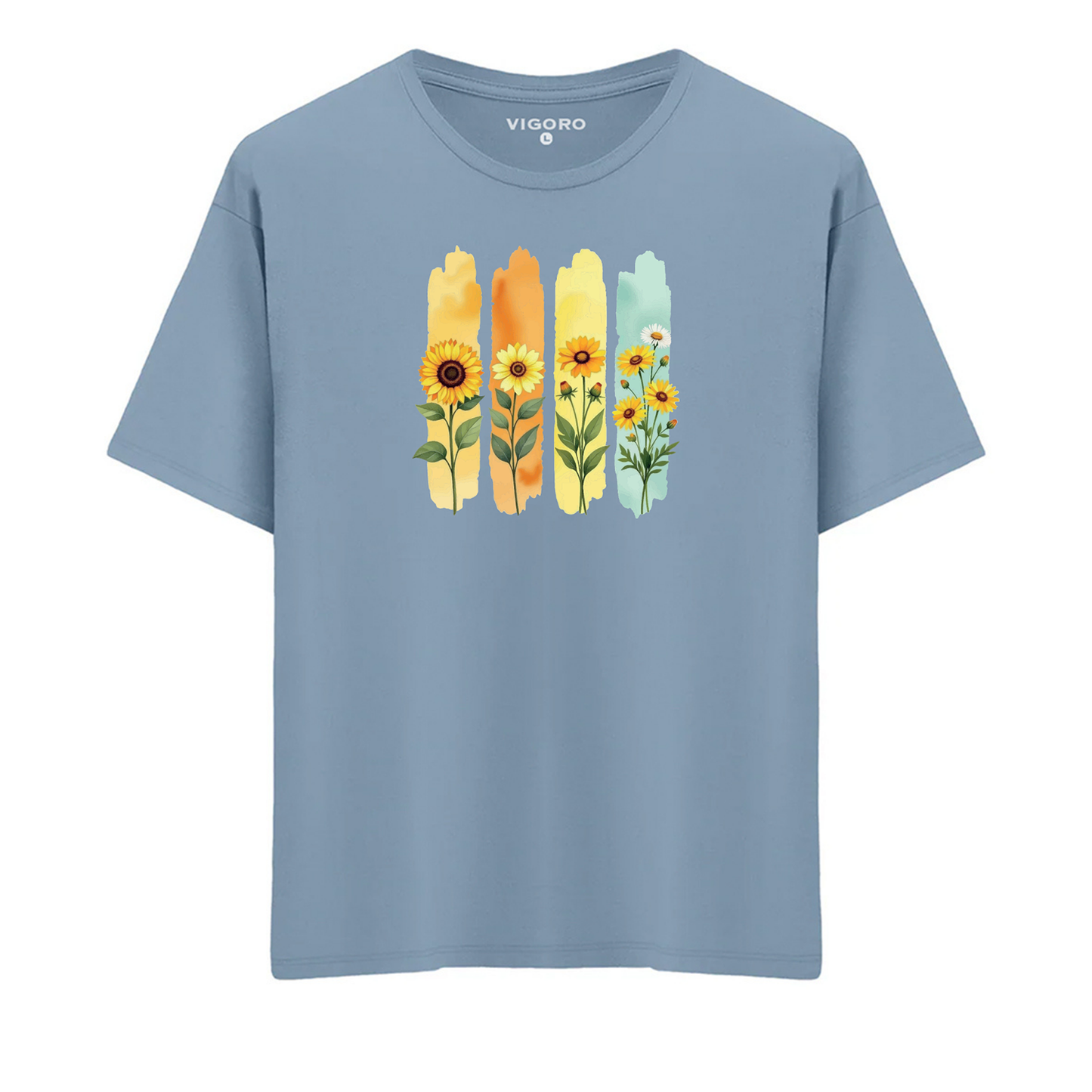 Bloemen Oversize T-Shirt