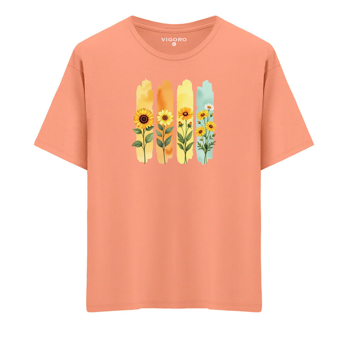 Bloemen Oversize T-Shirt