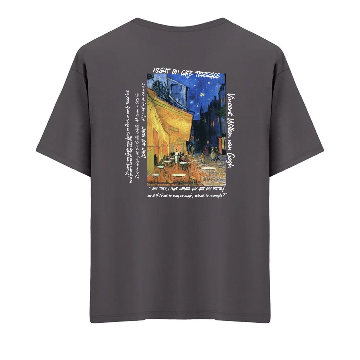 Night on Cafe Terrace Regular Fit T-Shirt