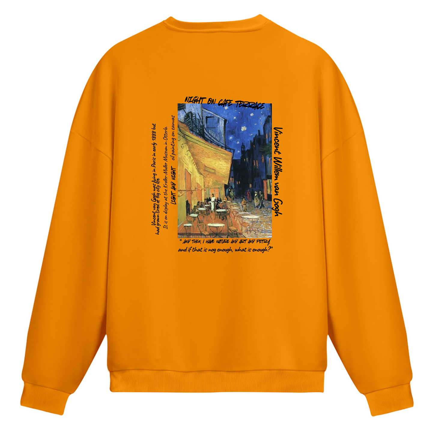 Night on Cafe Terrace Sweatshirt