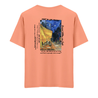 Night on Cafe Terrace Regular Fit T-Shirt