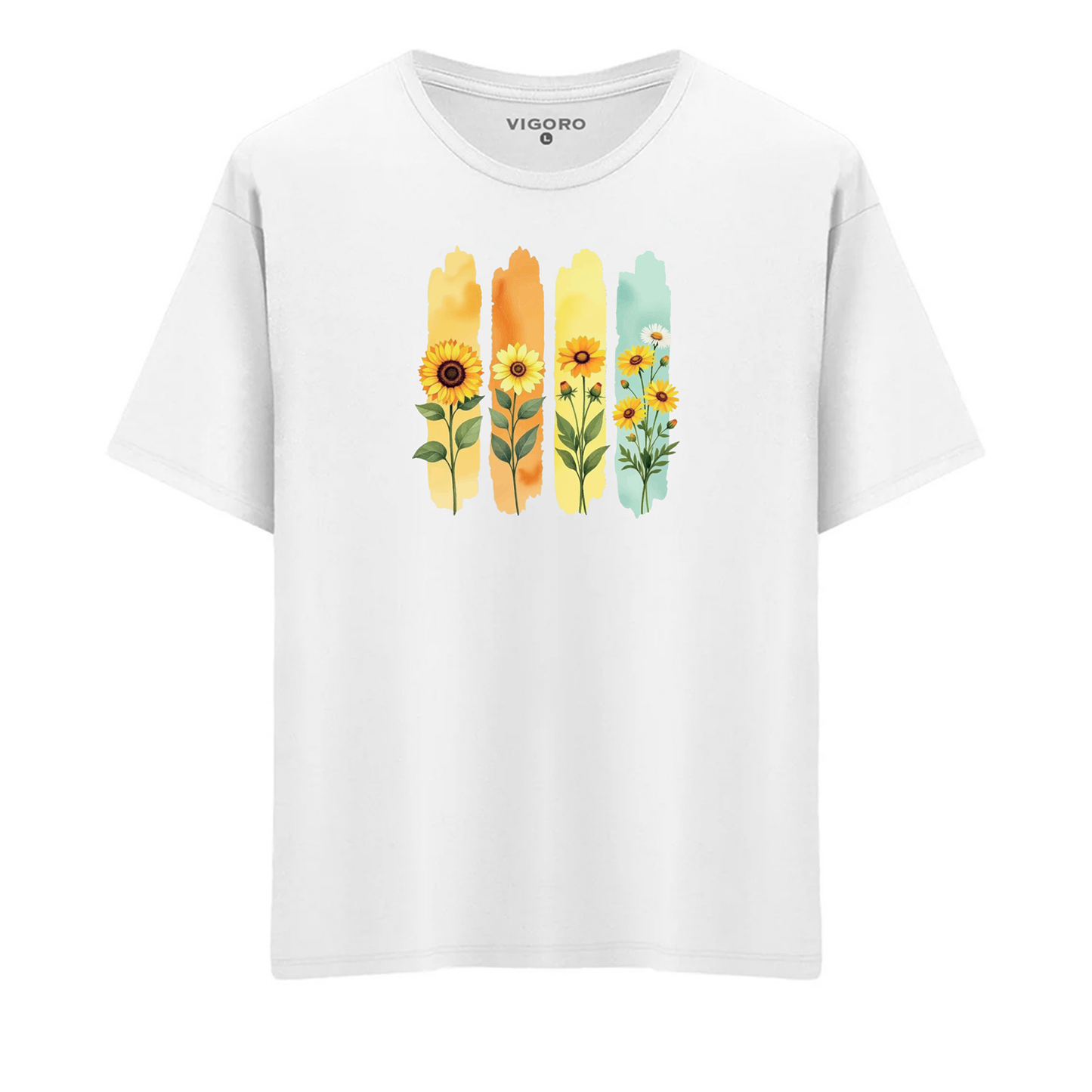 Bloemen Oversize T-Shirt