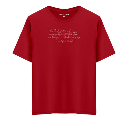 Gençliğe Hitabe Regular Fit T-Shirt