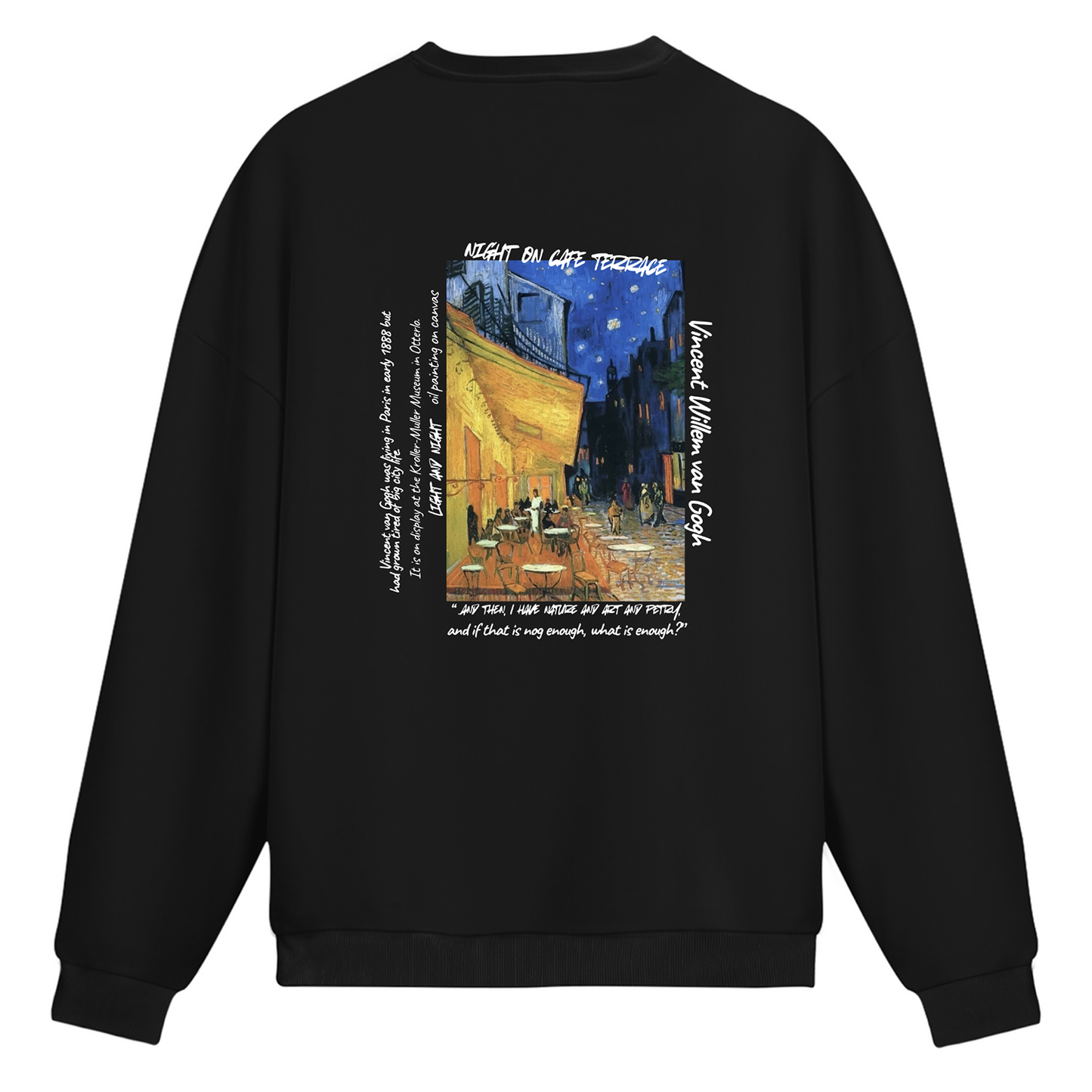 Night on Cafe Terrace Sweatshirt