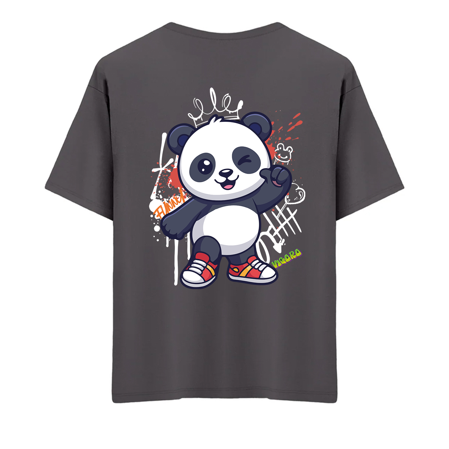 Panda Vibes Oversize T-Shirt