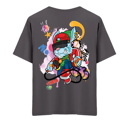Graffiti Bunny Regular Fit T-Shirt
