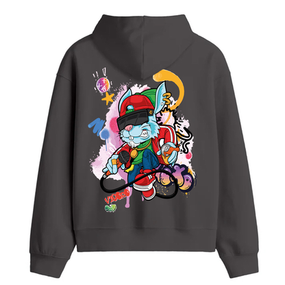Graffiti Bunny Premium Hoodie