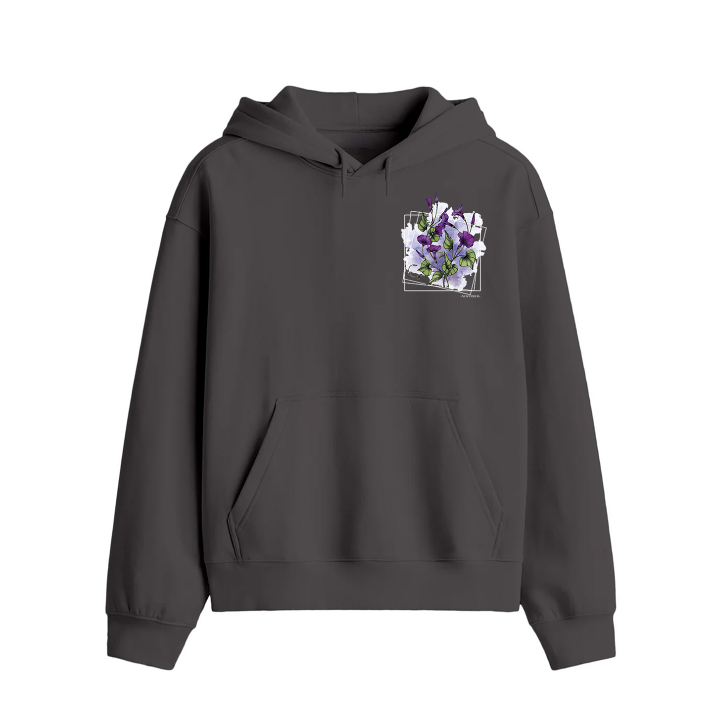 November Twilight Bloom Premium Hoodie