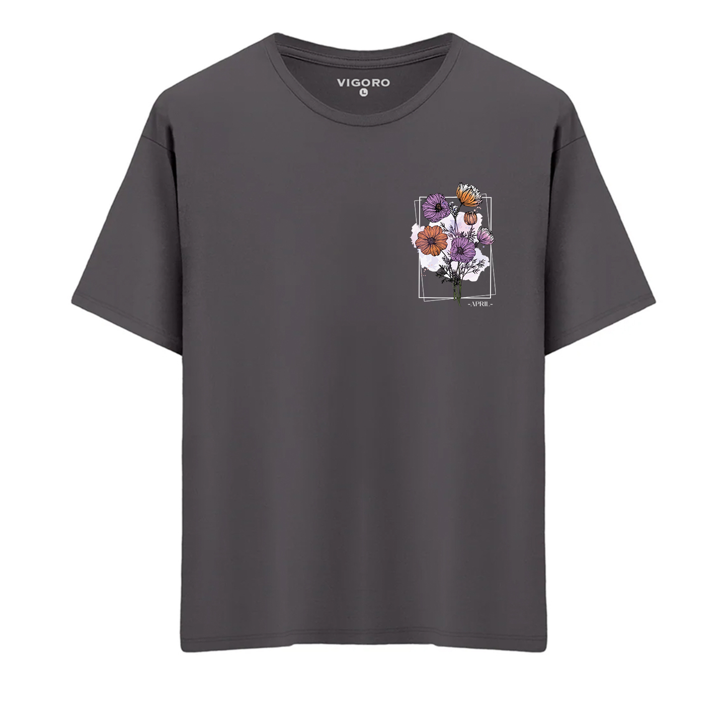 April Wild Bloom Regular Fit T-Shirt