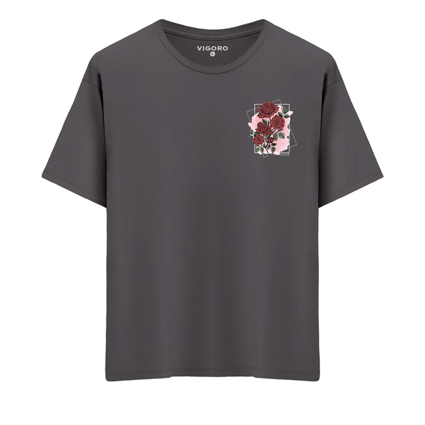 Juni Rose Bloom Oversize T-Shirt