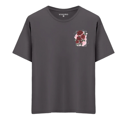 Juni Rose Bloom Oversize T-Shirt