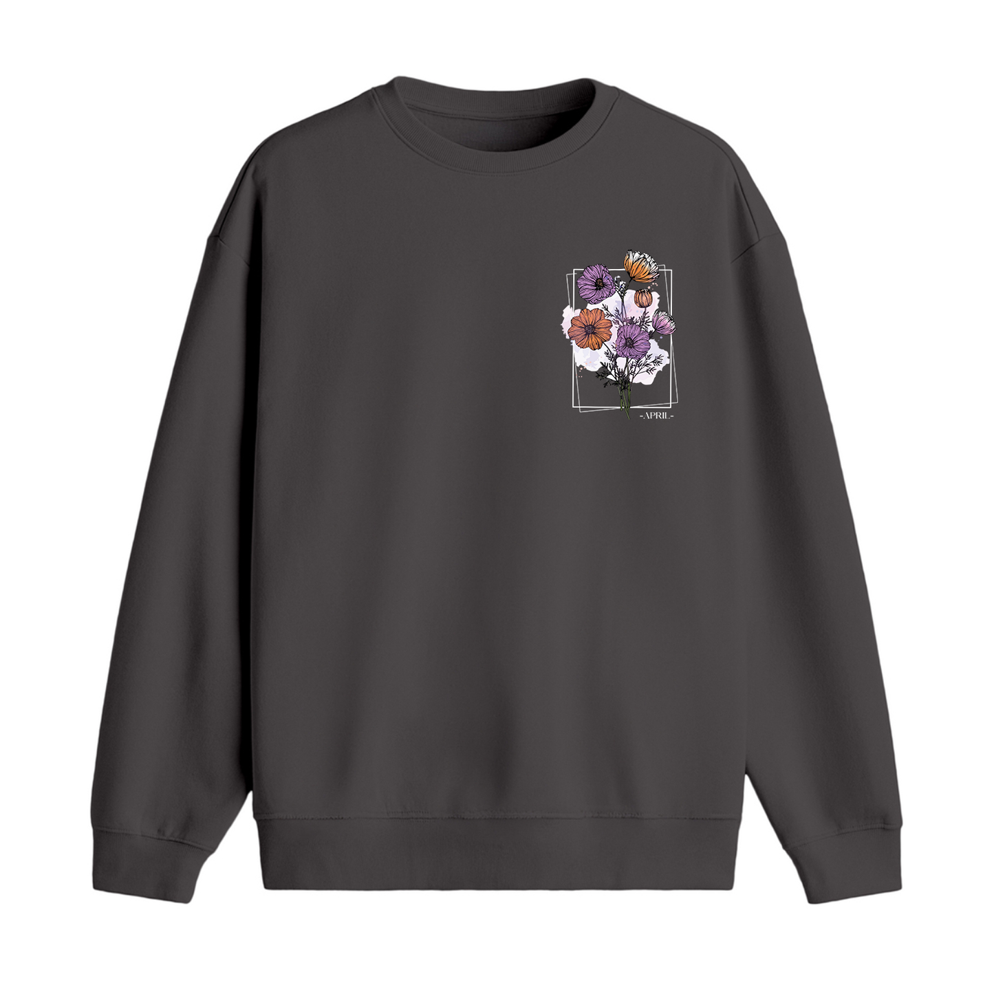April Wild Bloom Premium Sweatshirt