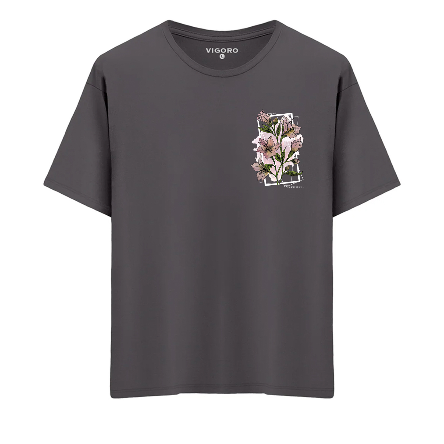 September Soft Bloom Oversize T-Shirt