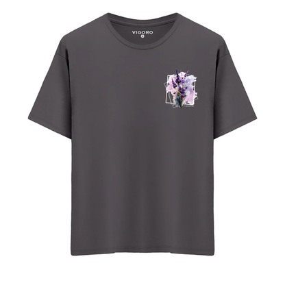 Augustus Lavender Bloom Regular Fit T-Shirt