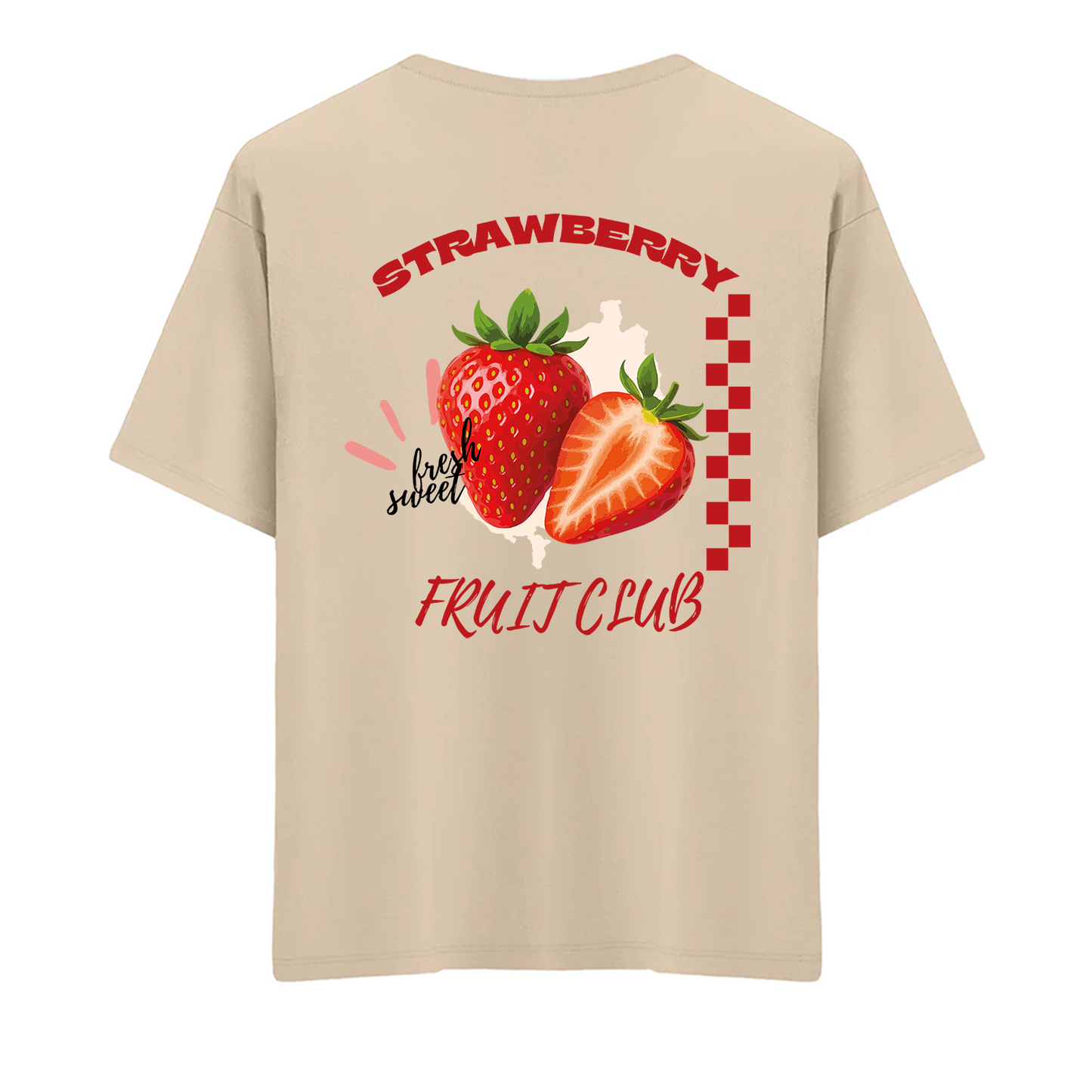 Strawberry Regular Fit T-Shirt