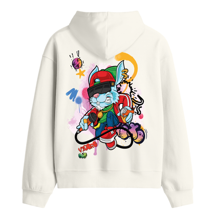 Graffiti Bunny Premium Hoodie