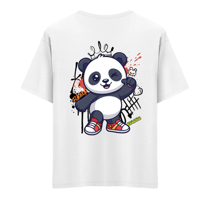 Panda Vibes Oversize T-Shirt