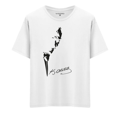 K.Atatürk Oversize T-Shirt