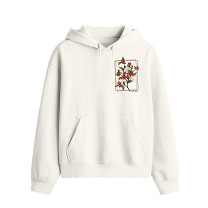 Oktober Crimson Bloom Premium Hoodie