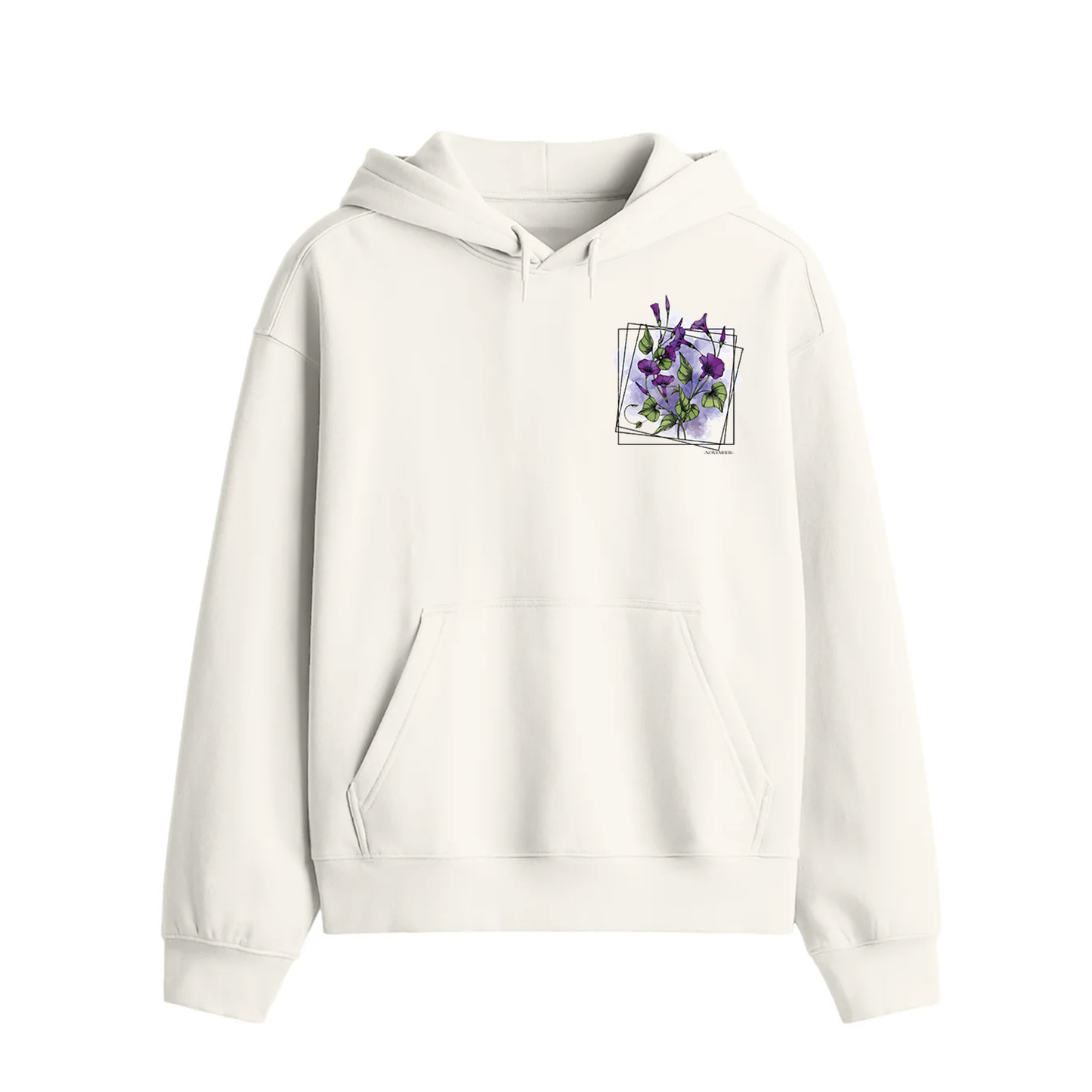 November Twilight Bloom Premium Hoodie