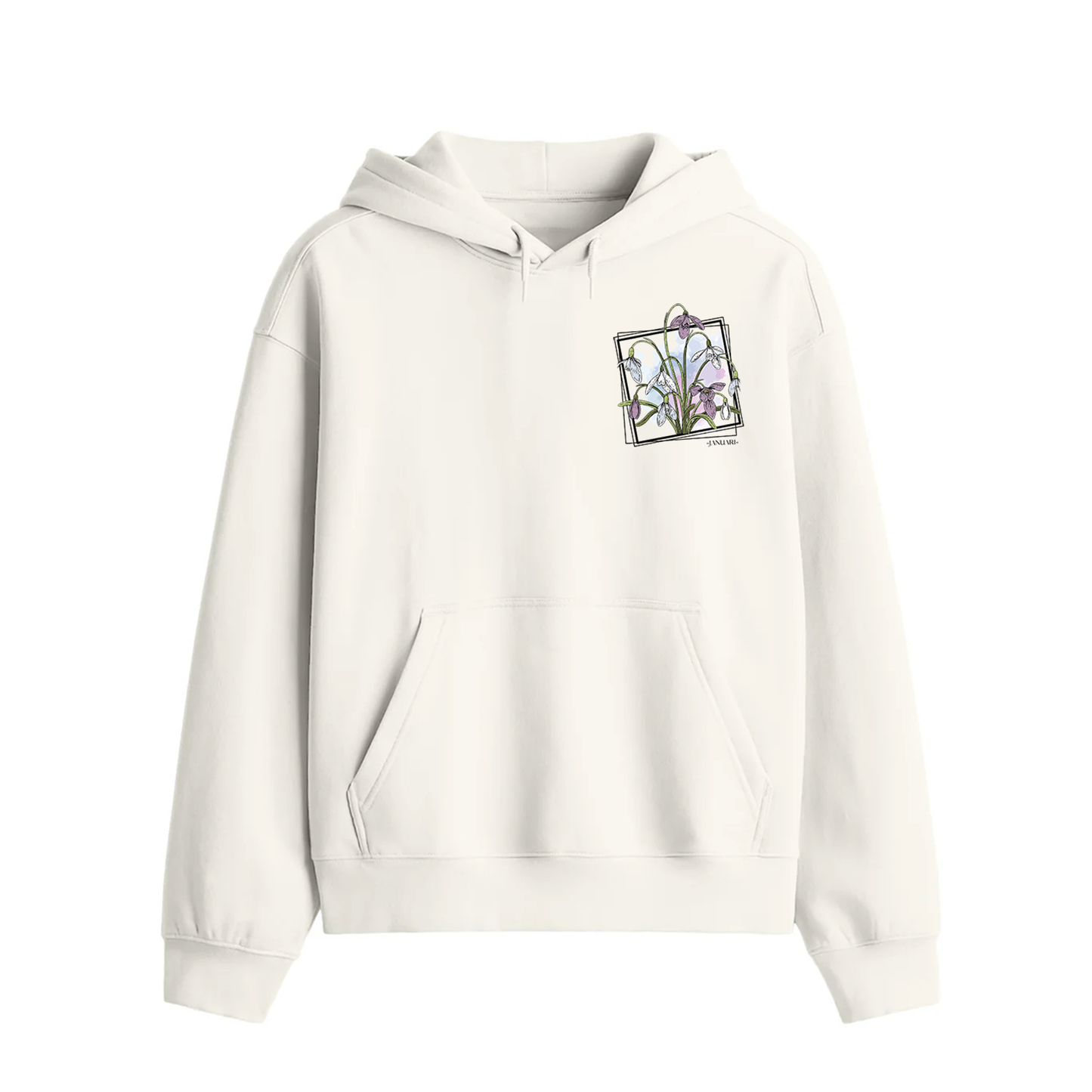 Januari Winter Bloom Premium Hoodie