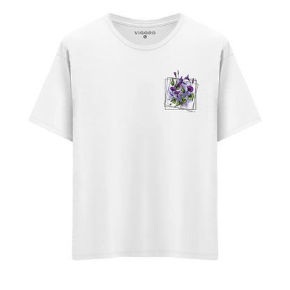 November Twilight Bloom Regular Fit T-Shirt