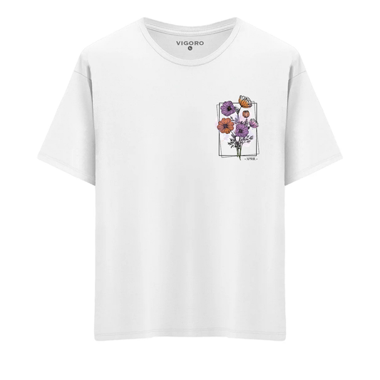 April Wild Bloom Oversize T-Shirt
