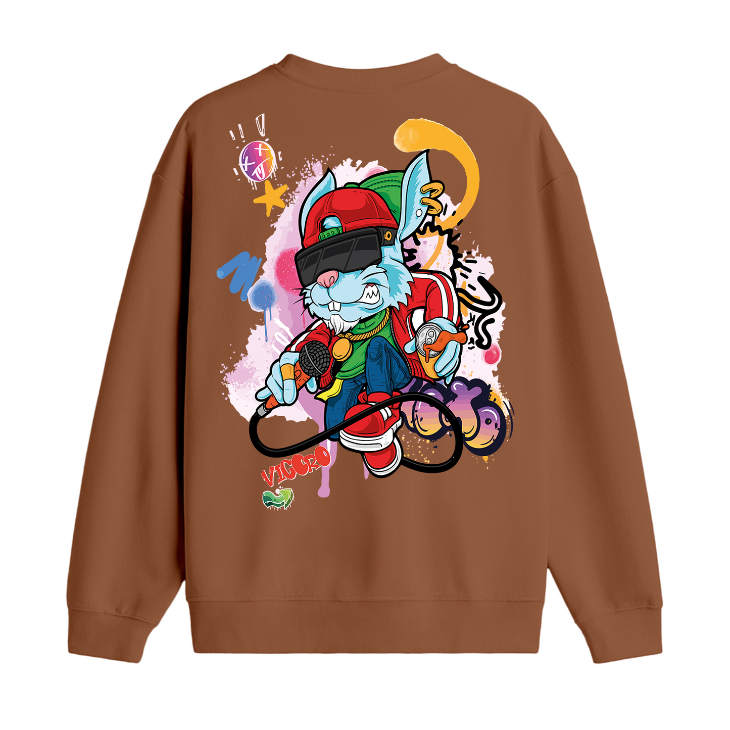 Graffiti Bunny Premium Sweatshirt