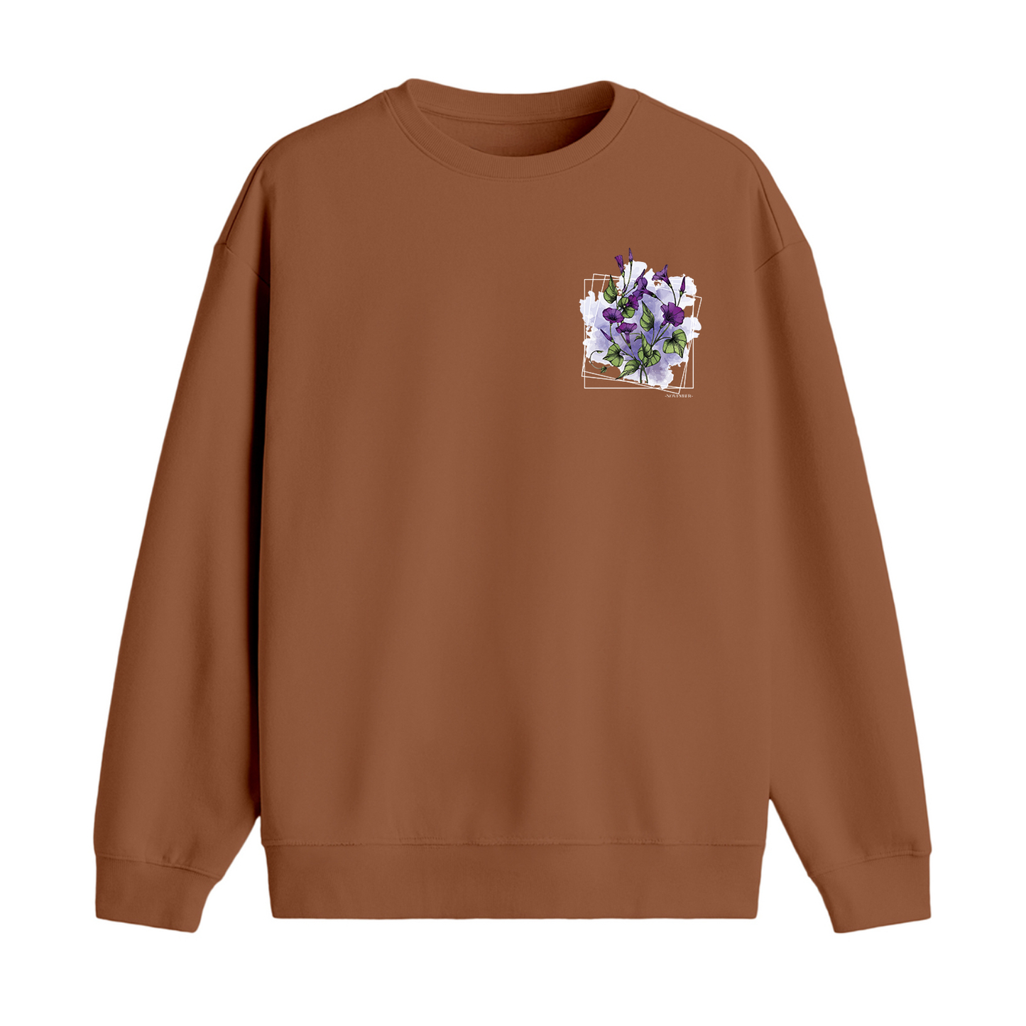 November Twilight Bloom Premium Sweatshirt