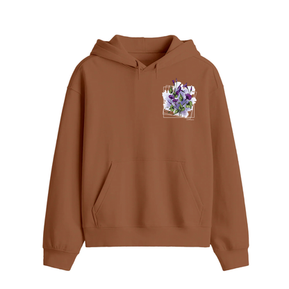 November Twilight Bloom Premium Hoodie