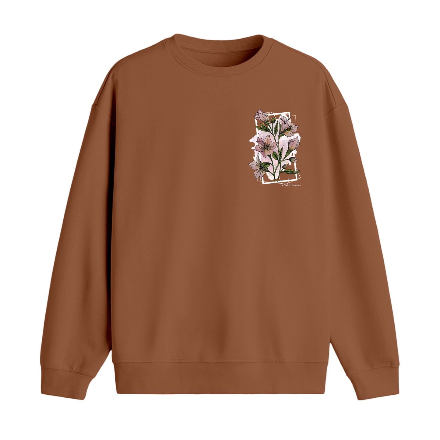 September Soft Bloom Premium Sweatshirt