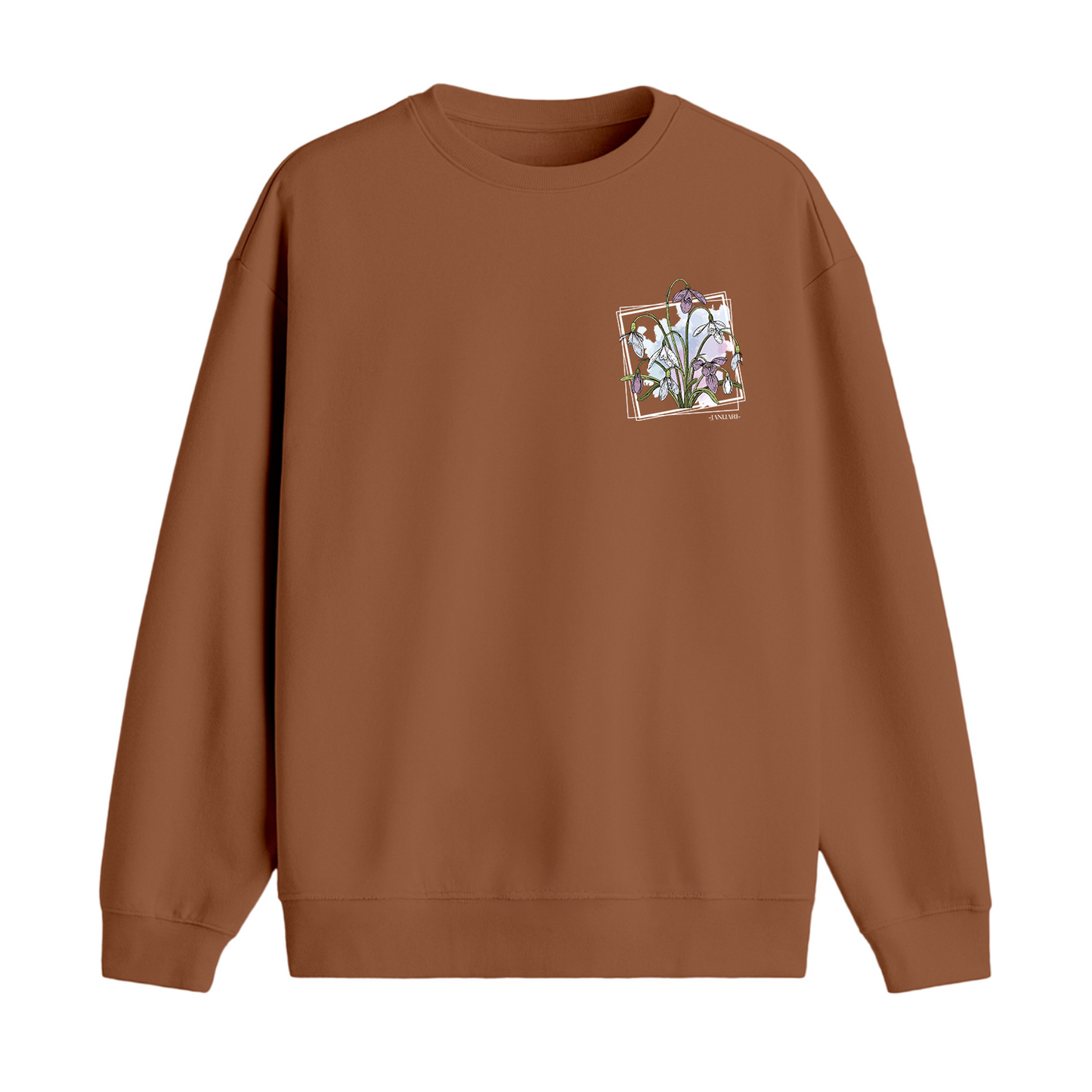 Januari Winter Bloom Premium Sweatshirt