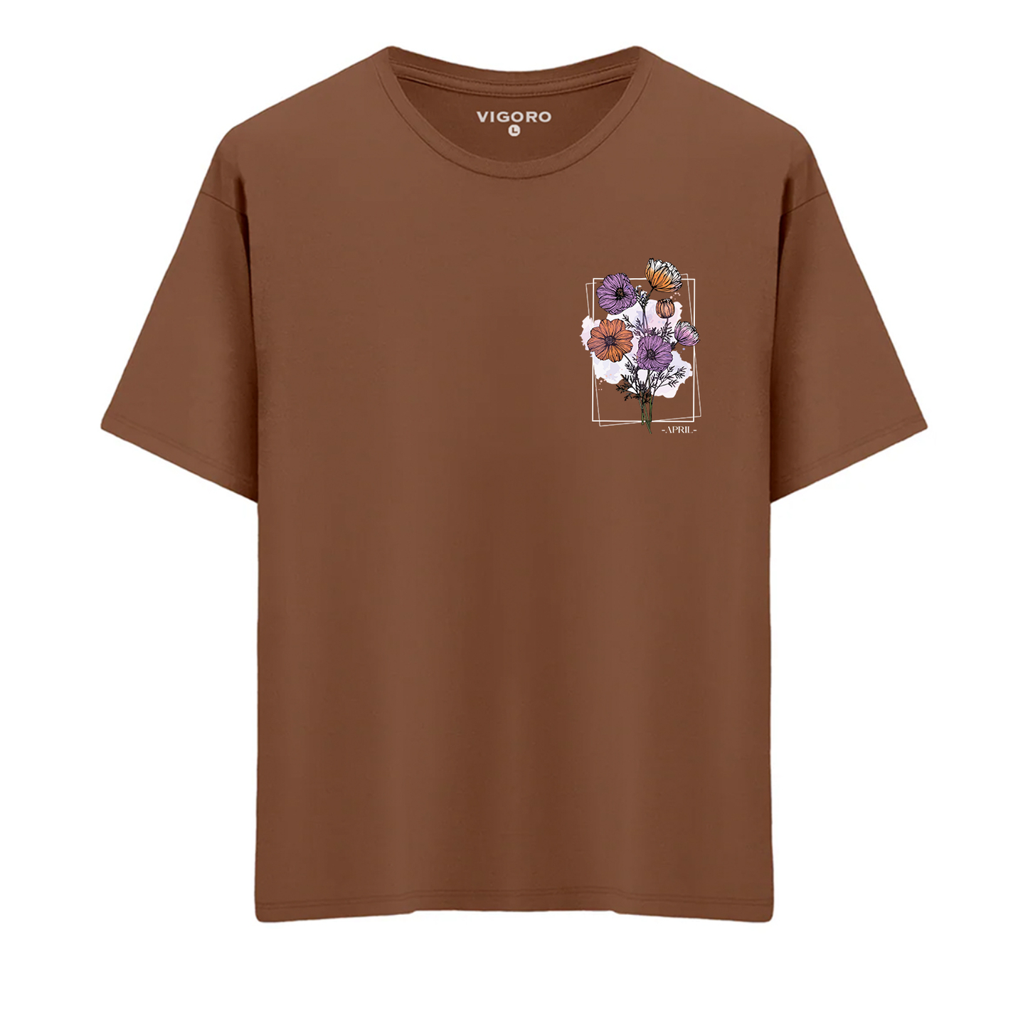 April Wild Bloom Oversize T-Shirt