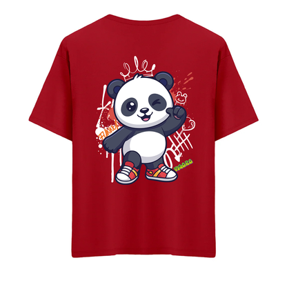 Panda Vibes Regular Fit T-Shirt