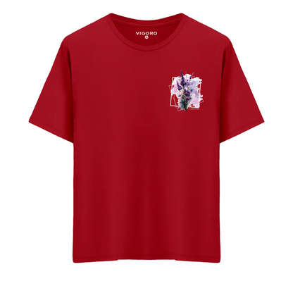 Augustus Lavender Bloom Oversize T-Shirt