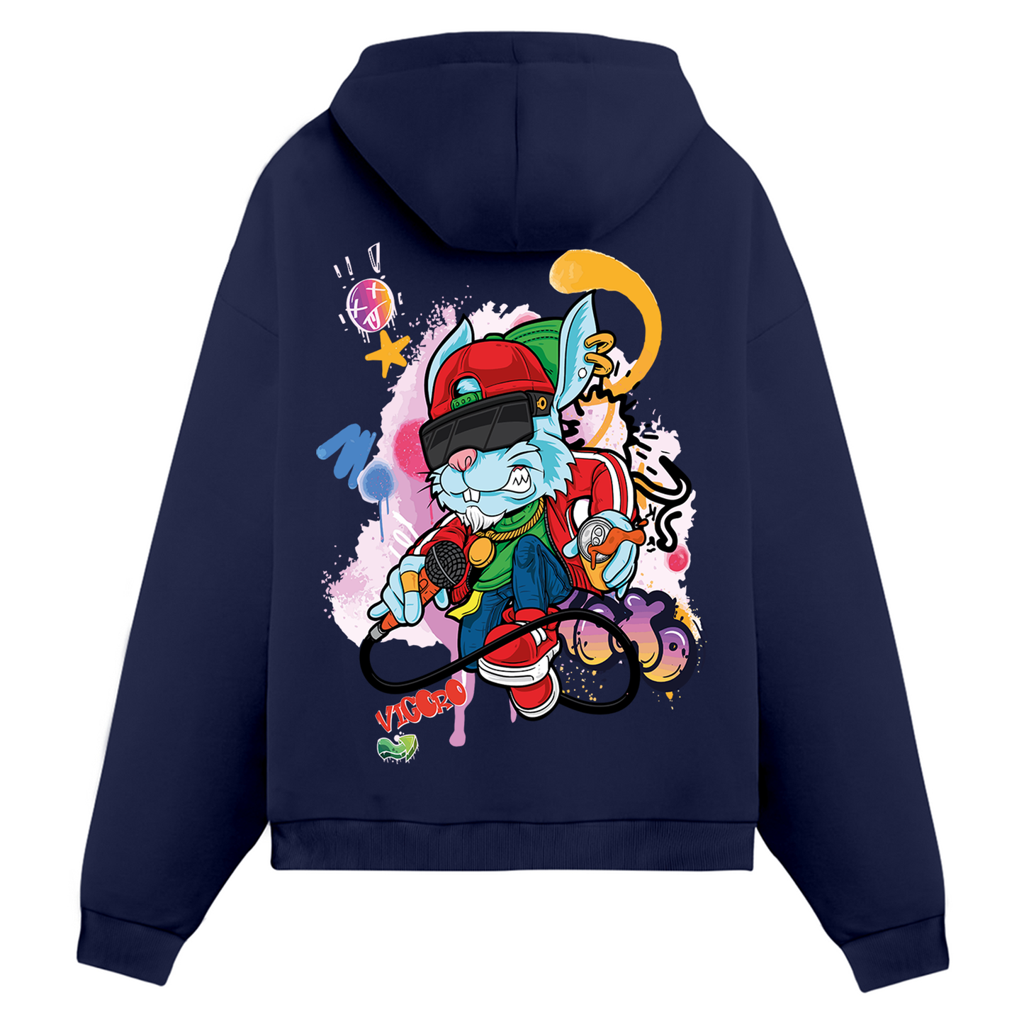 Graffiti Bunny Hoodie