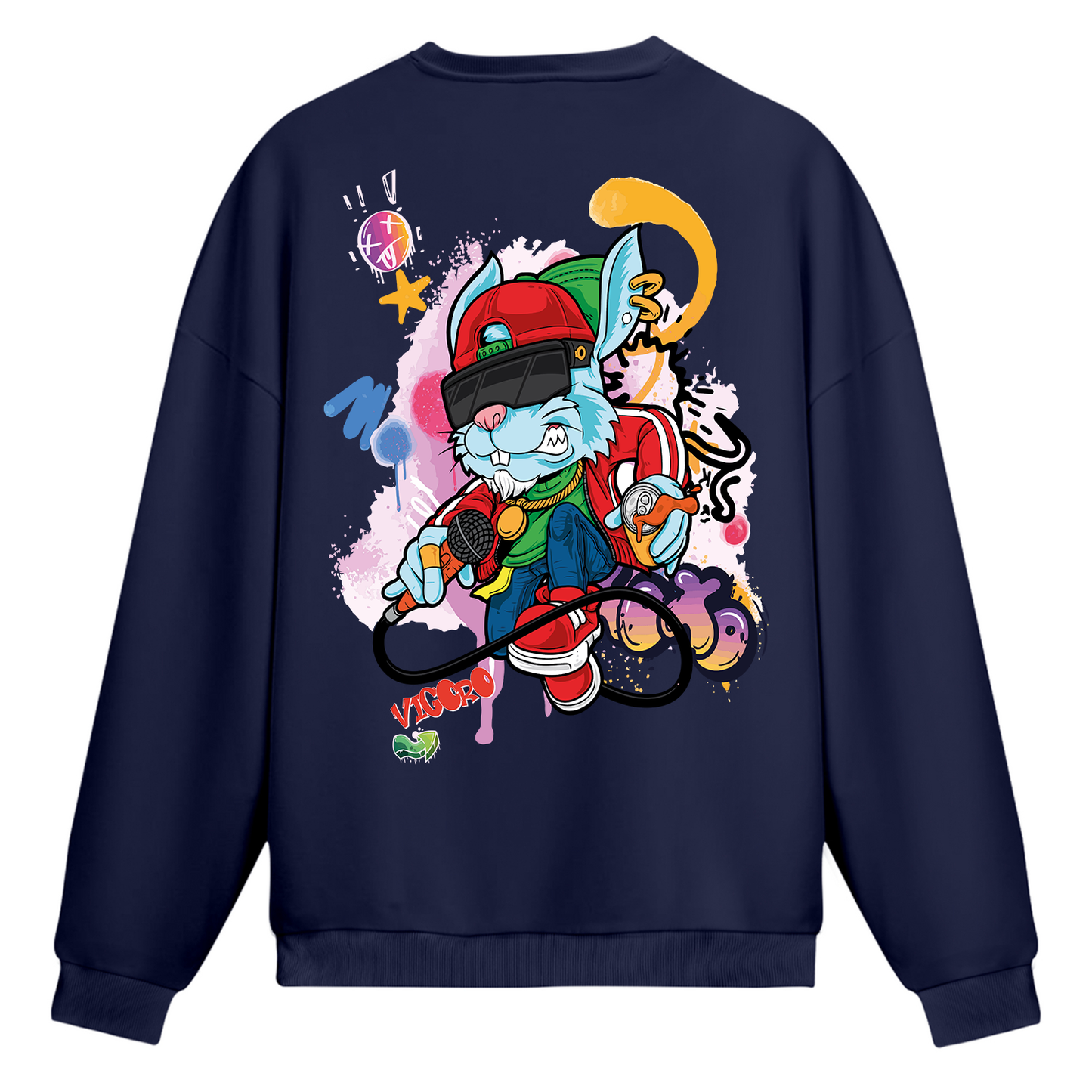 Graffiti Bunny Sweatshirt