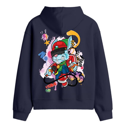Graffiti Bunny Premium Hoodie