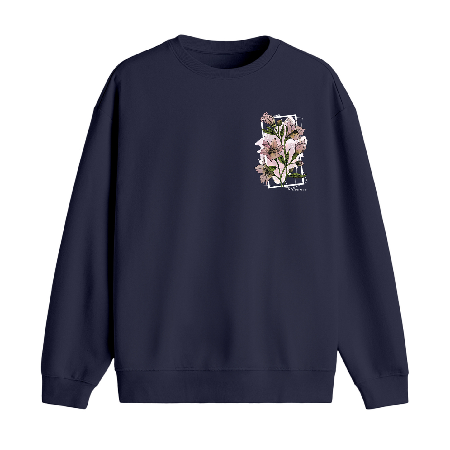 September Soft Bloom Premium Sweatshirt