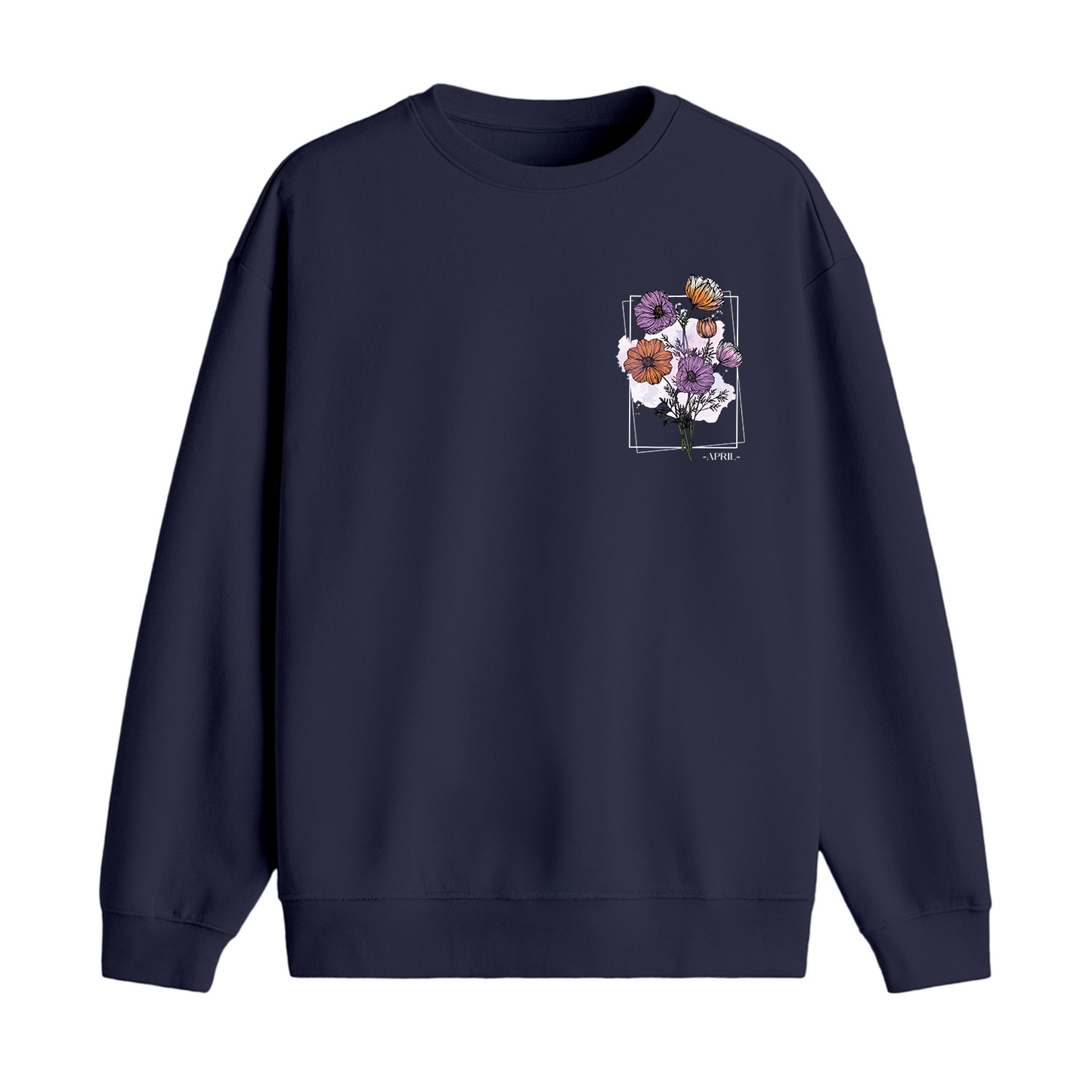 April Wild Bloom Premium Sweatshirt