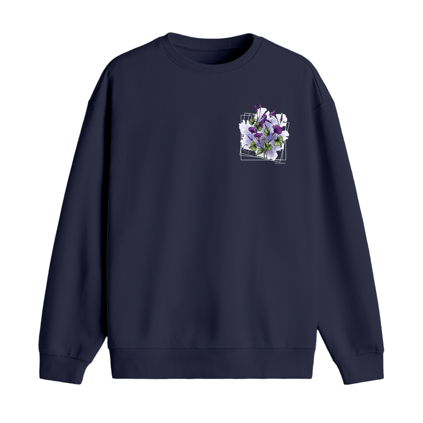 November Twilight Bloom Premium Sweatshirt
